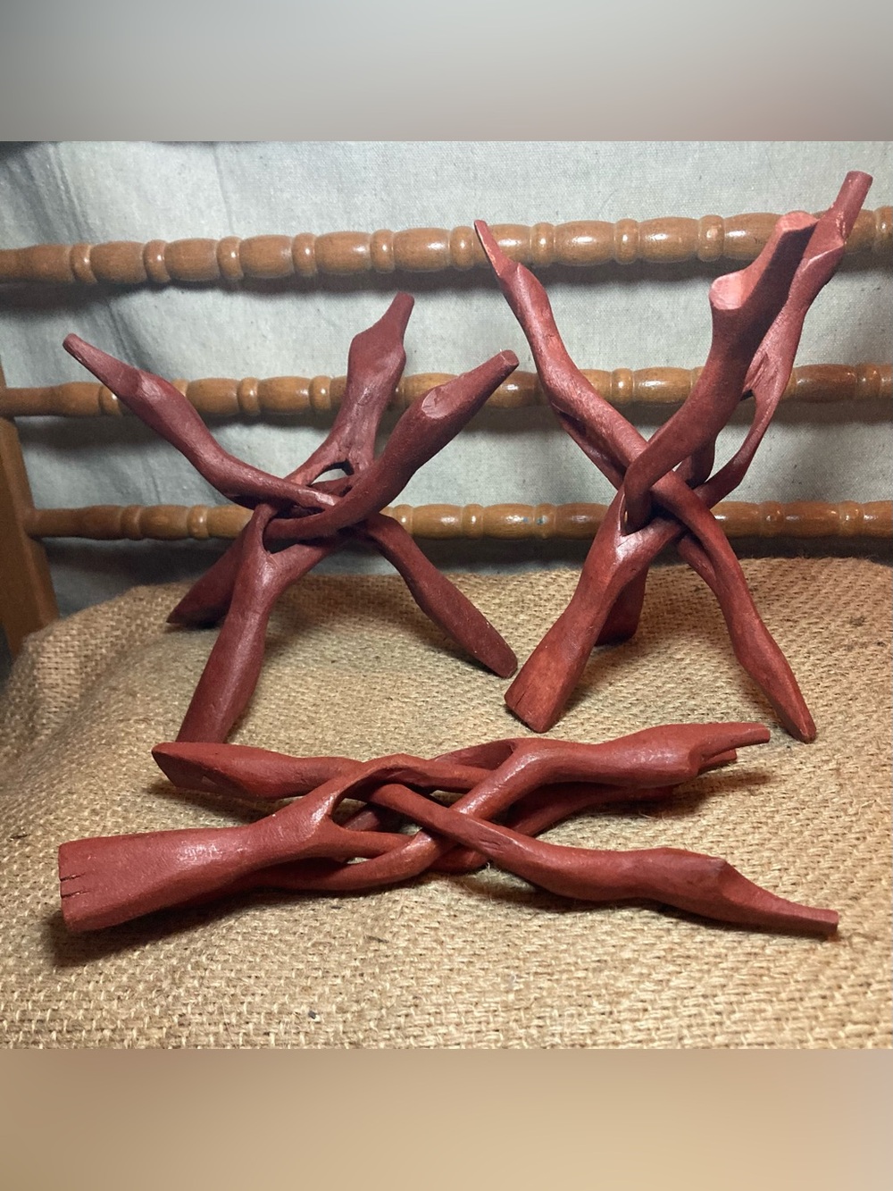 10” snake stands (3)